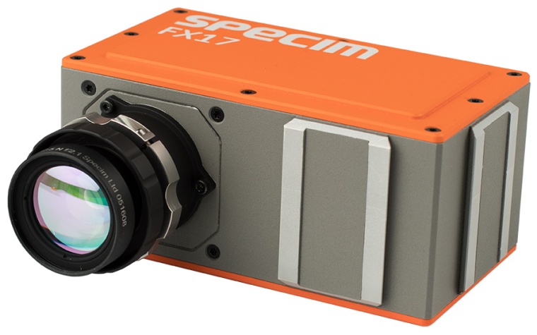 With the InGaAs-based spectral camera FX17, working in the wavelength range...
