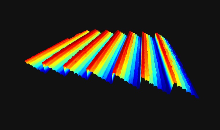 surface roughness of optical ­components. Image: Polytec
