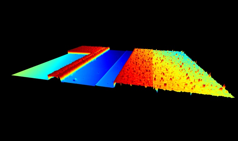 microstructures on wafer surfaces. Image: Polytec