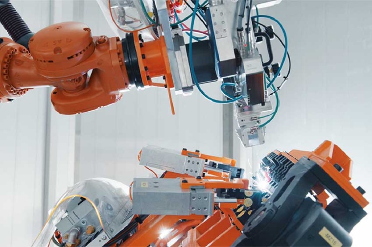 Audi is proud of the laser remote welding process it uses for the A8 aluminum...