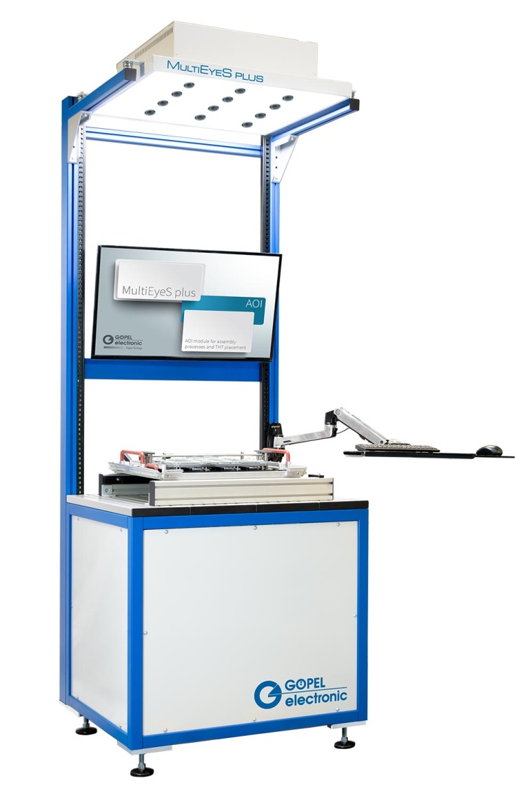 Göpel Electronic: AOI module for assembly processes with AI MultieyeS plus...