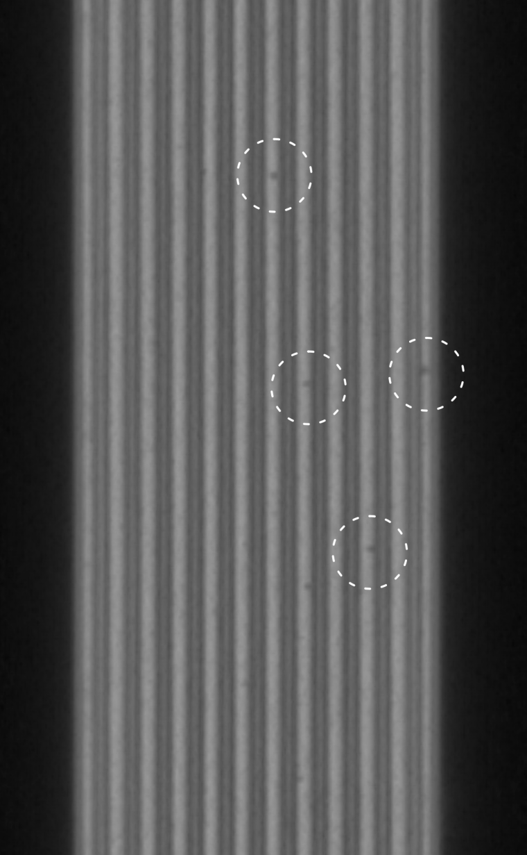 The contrasts of CT images of the internals of batteries are very low, making...