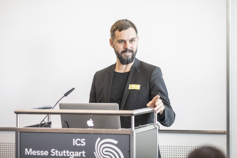 Florian Niethammer, project manager at Messe Stuttgart: Despite the dynamic...