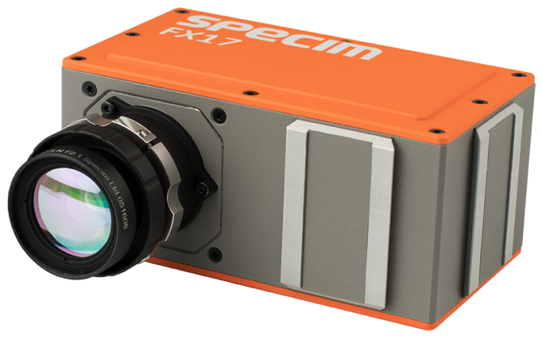 With the InGaAs-based spectral camera FX17, working in the wavelength range...