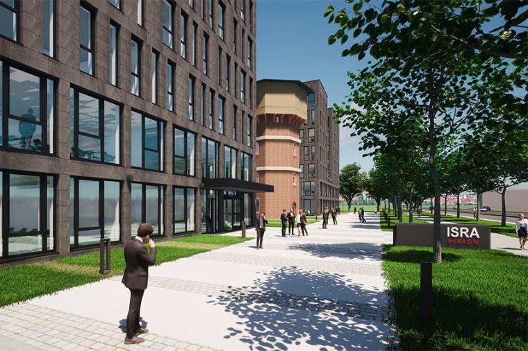 More space for Isra Vision AG: new headquarters in Darmstadt  with 960...