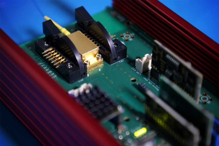 The laser driver electronics (Source: Chilas)
