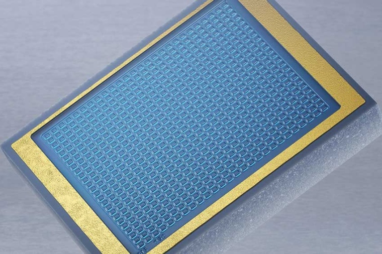 ViBO product with uniform lens array to support flood illumination. (Source:...