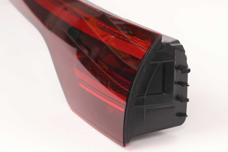 Automotive components such as this rear lamp are suitable for the new AQW...
