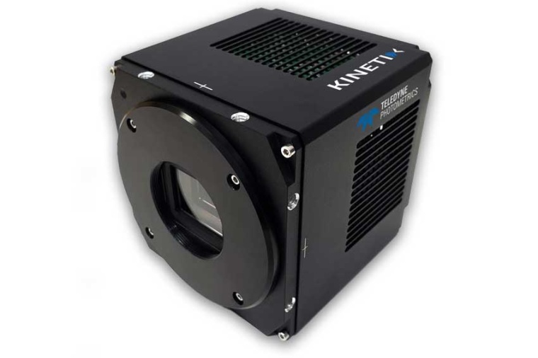 The back-illuminated Kinetix scientific CMOS camera (Source: Teledyne...
