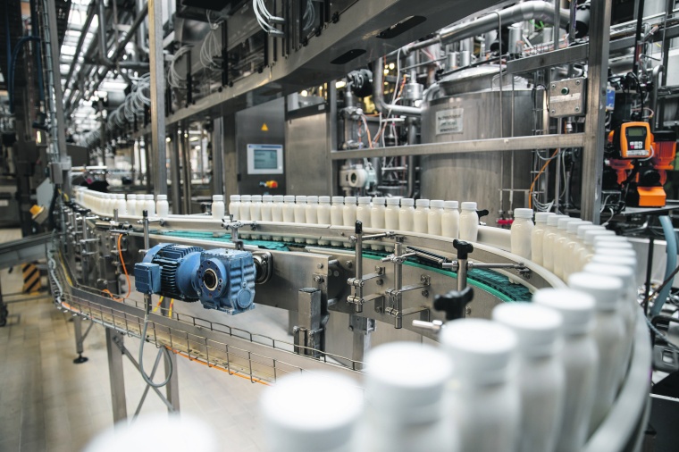 Gropper specializes in liquid foods and uses IPCs with Touch from Noax...