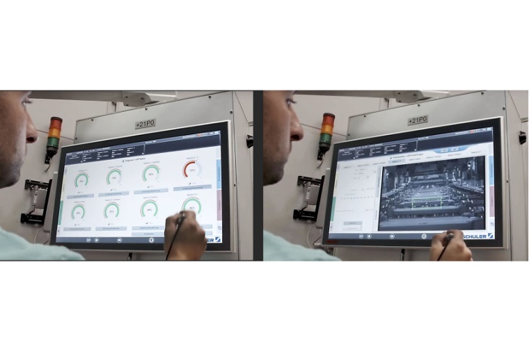 The system detects unexpected causes of faults and stops the press. Image:...