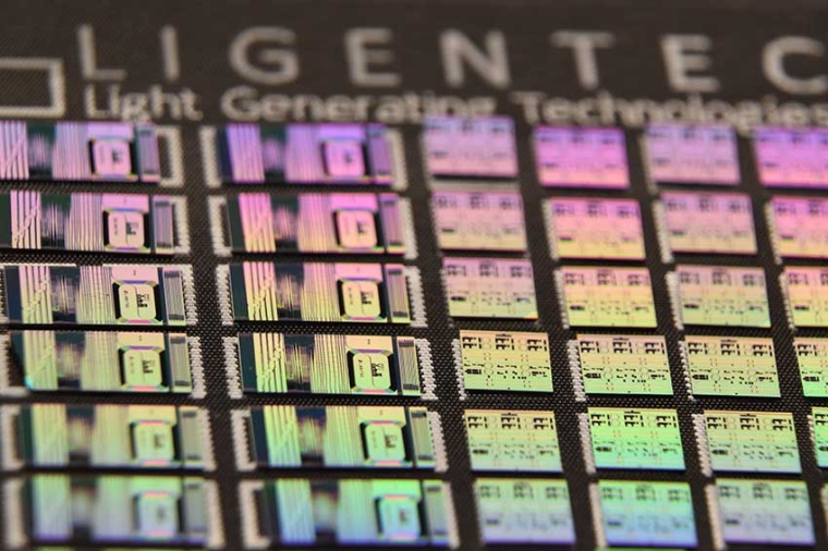 Photonic-integrated circuit (Source: Ligentec)