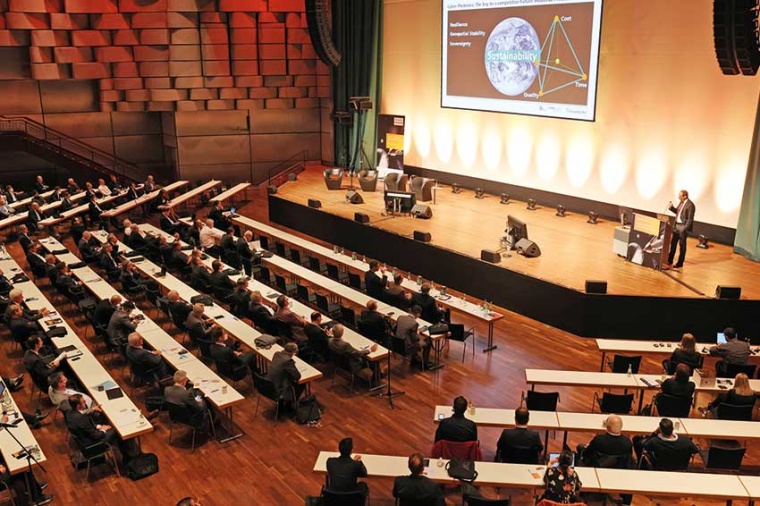 Main sessions of the AKL congress in Room Europa (Source: Fh. ILT)