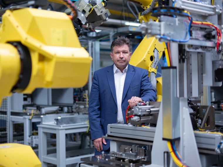 Frank Konrad, Chairman of VDMA Robotics + Automation and Managing Director of...
