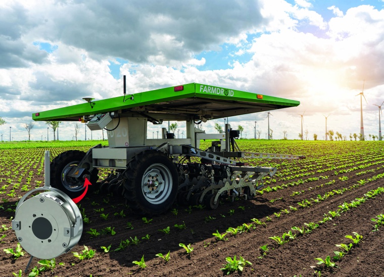 Agricultural robots from the Danish manufacturer FarmDroid. Image: Kendrion