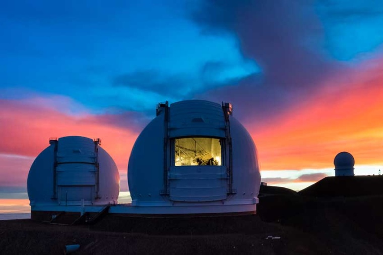 Maunakea Summit sunset (Source: Keck O.) 