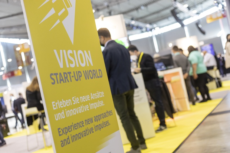 This year, Start-up World is once again part of Vision in Stuttgart. (Image:...