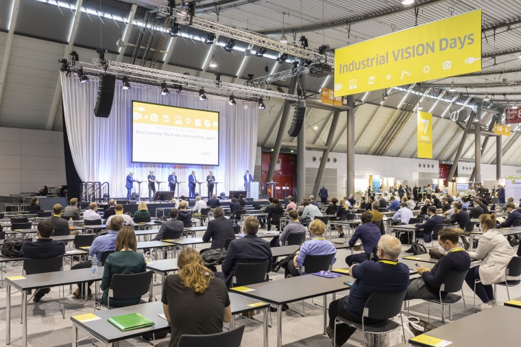 The Industrial Vision Days are an integral part of Vision. (Image: Messe...