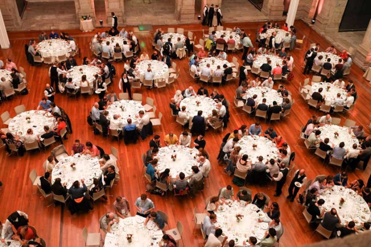 Conference dinner at EOSAM 2022 (Source: EOS)