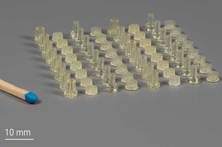 With the new XLF Print Set many millimeter-sized parts with complex structures...