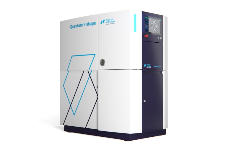 The Quantum X shape ultraprecise 3D printer (Source: Nanoscribe)