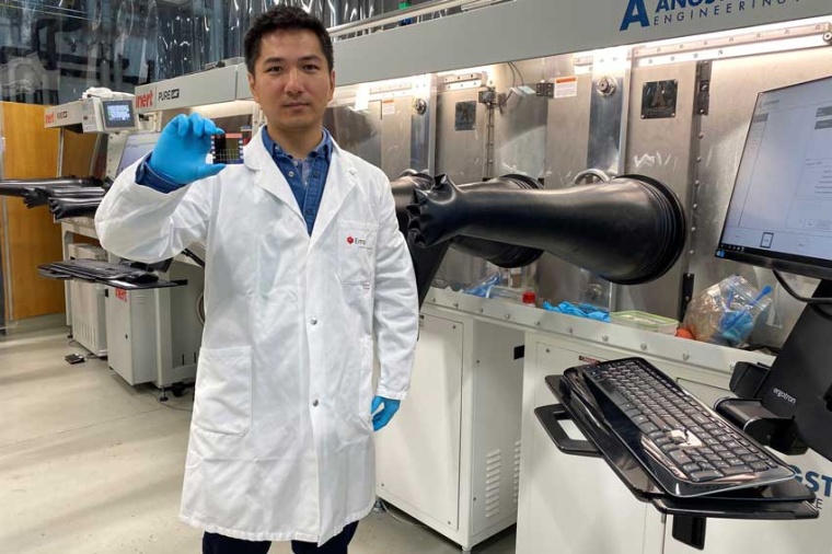 Perovskite expert Fan Fu is looking for fabrication methods without toxic...