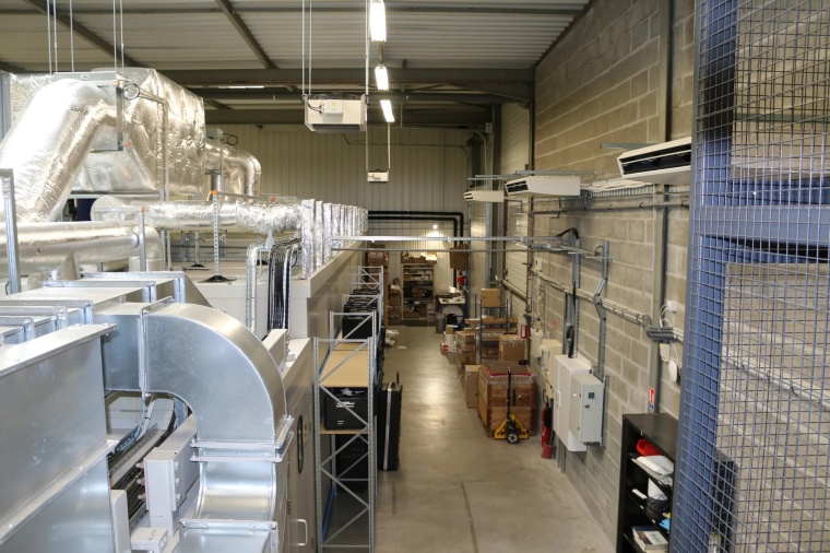 View inside the new center. Image: Creaform