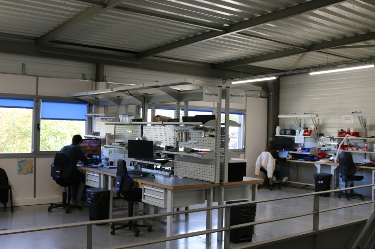 Some of the jobs in the new center. Image: Creaform