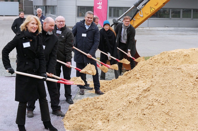 Groundbreaking ceremony of the Future Factory Asslar (Source: Pfeiffer Vacuum)
