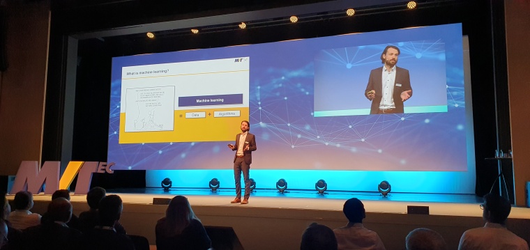 Christian Eckstein, Business Developer + Partner Manager, during his...