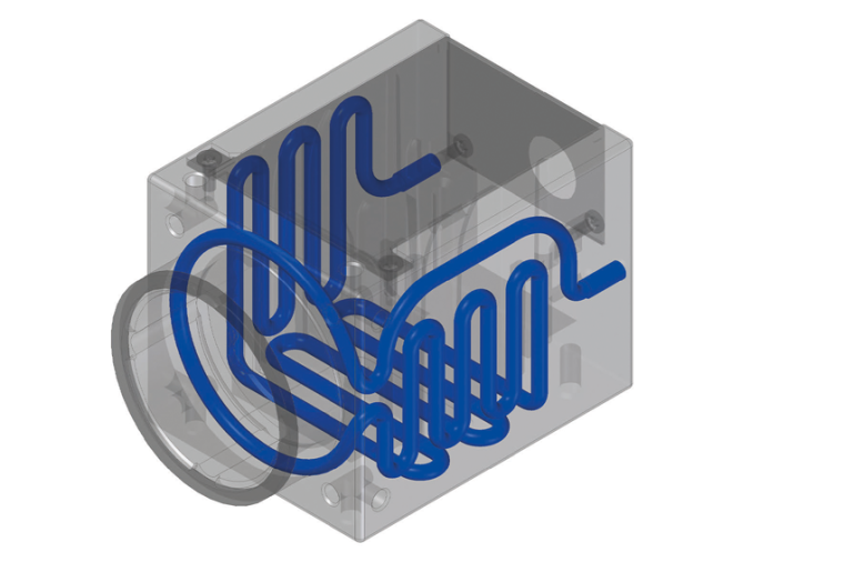 Unlike external cooling designs on the outside of the housing, the integrated...