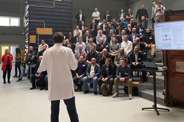 Company visit at HBK FiberSensing, Maia, Portugal (Source: EPIC)