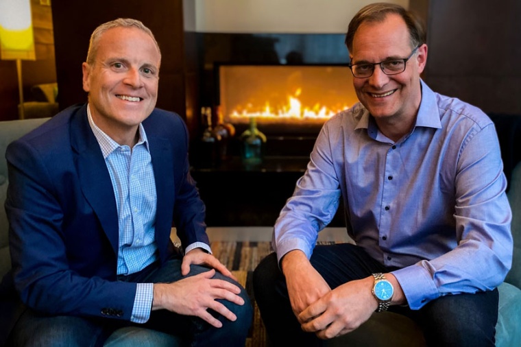 Allan Benchetrit, president and CEO of Algolux, and Peter Vaughan Schmidt, Torc...
