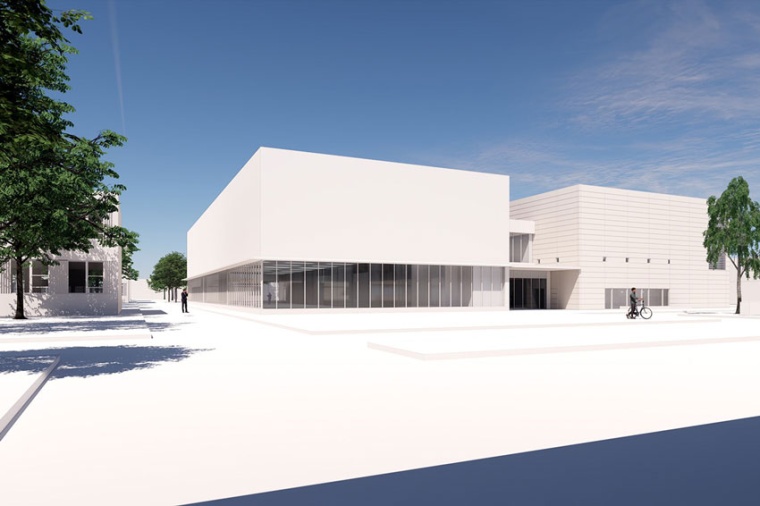 The new building will be next door to B346, which houses the current clean...