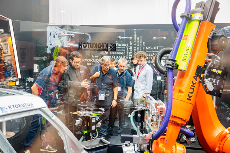Impression from Schweissen & Schneiden 2023 (Source: Messe Essen)

