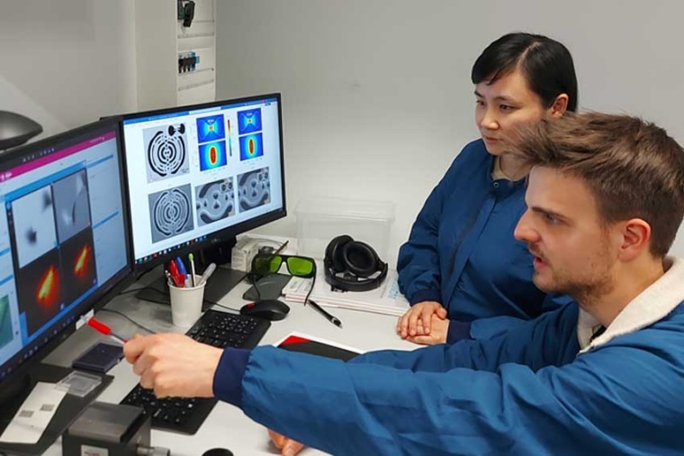 Meng Xiong and Frederik Schröder of the research team (Source: DTU)