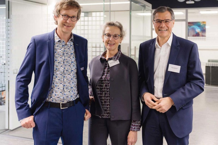 Dr Kai Wicker, Prof Dr Ursula Staudinger, Dr Karl Lamprecht (Source: Zeiss)