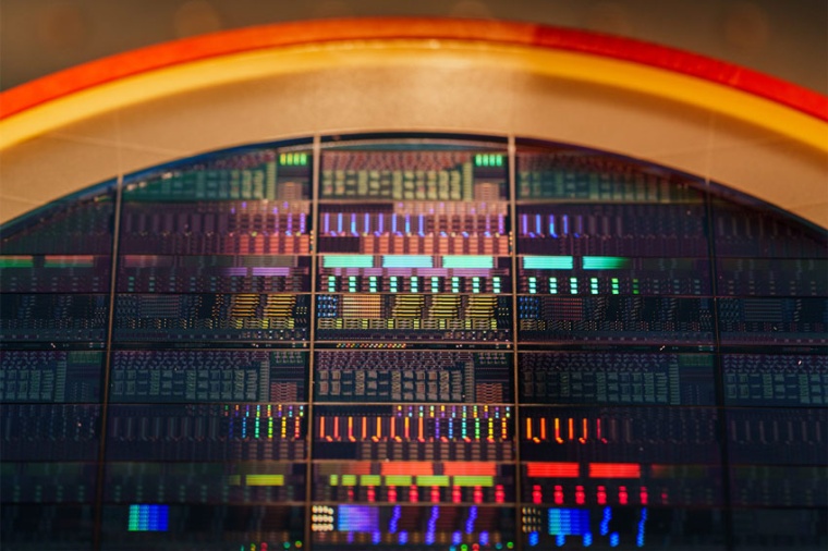 Sandia is developing acousto-optic device technologies such as this eight-inch...