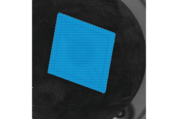 Contour detection from below after picking up from the crucible and before...