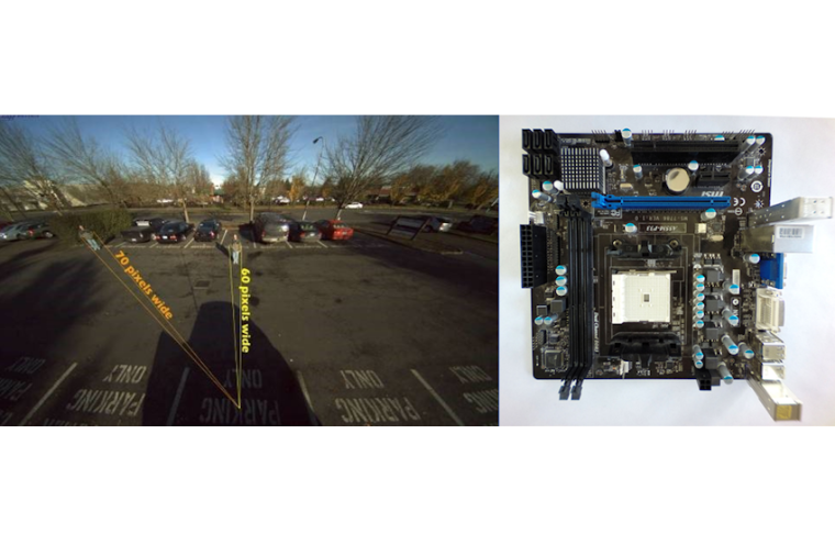 The same views with a rectilinear lens show increased edge resolution. Image:...