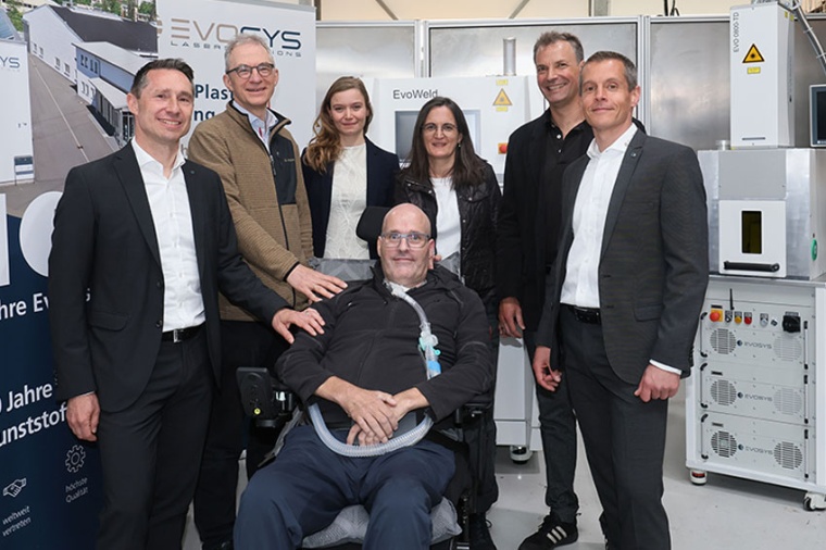 Evosys management and investor Intego (l-r): managing director Holger Aldebert,...