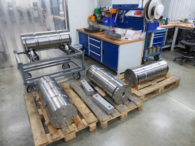 Each ALP load measuring bolt manufactured by Althen for “Barge Master”...