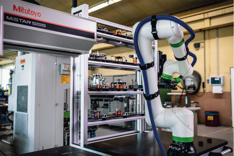 The automated measuring system Smartmeasure-AL enables high productivity...