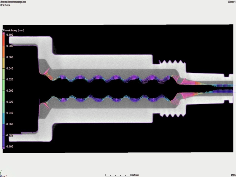 A CT scan (image: LK Metrology)