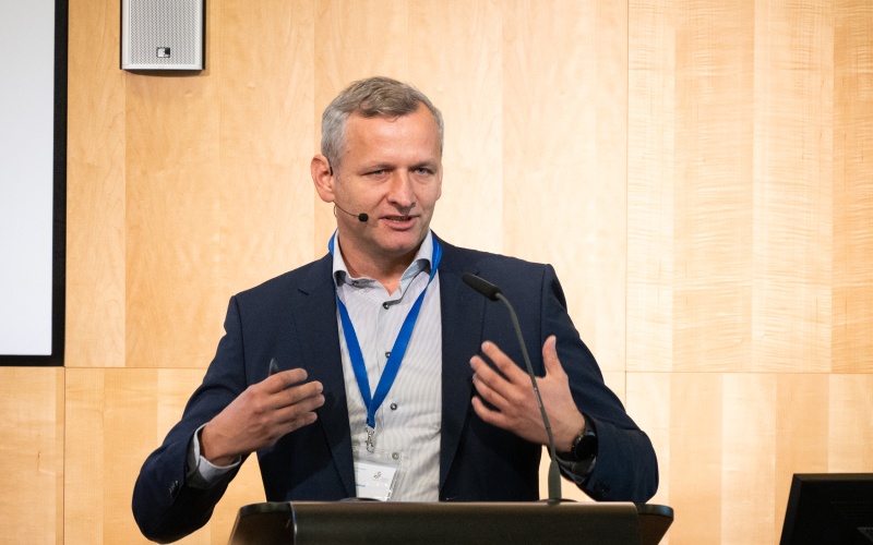 Keynote speaker Michael Salamon.