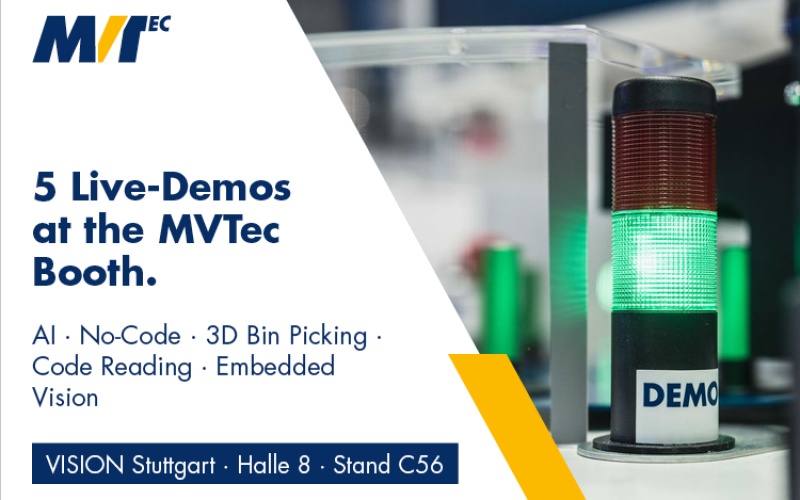 Photo: 5 Demos, 4 Touren, 2 Get-Together und zahlreiche Lösungen: MVTec auf...