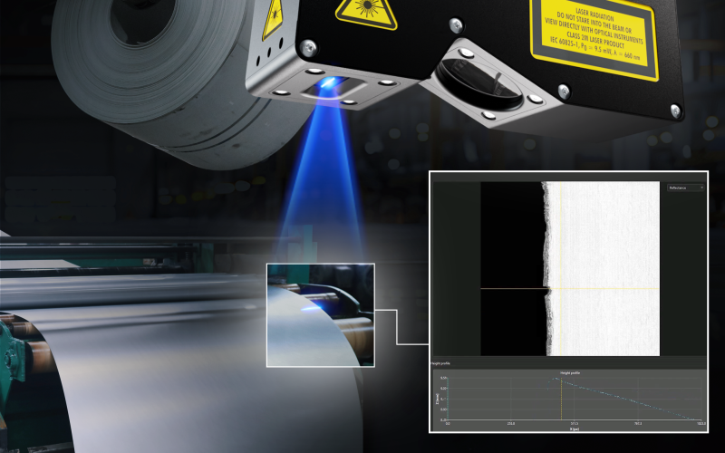Der 3D-Laserprofilsensor C6-1280 CS23-29 GigE von AT Sensors ermöglicht eine...