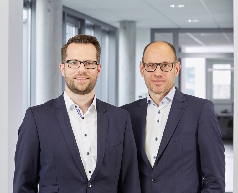 Daniel Seiler (Geschäftsführer) und Jürgen Hartmann (Gründer und...
