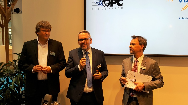 OPC UA-Arbeitsgruppen Bildverarbeitung und Robotik veröffentlichen...