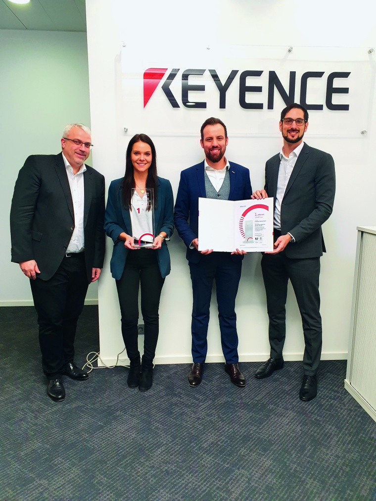 (v.l.): Jörg Wüllner, Commercial Manager bei ­Wiley; Camilla Morr, Senior...
